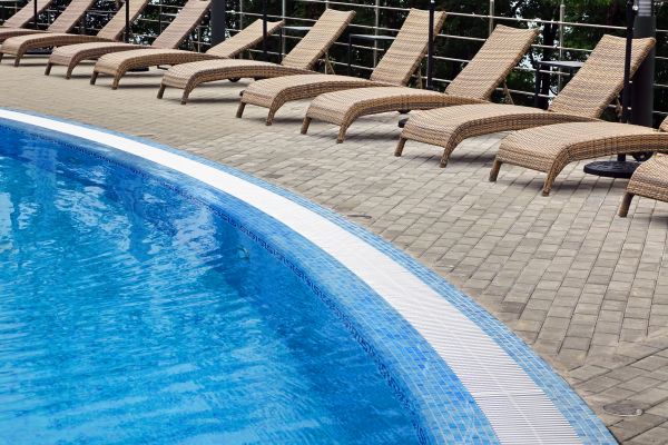 Cost of Poolside Hardscaping in Nokomis