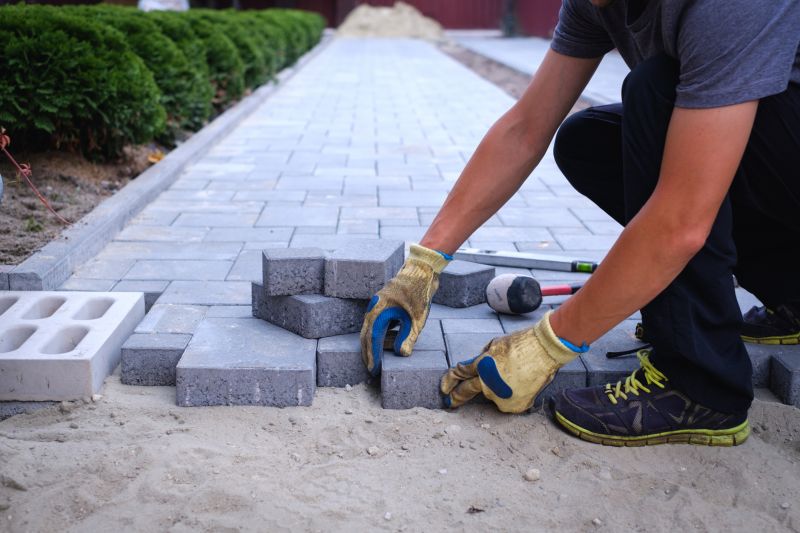 Large-Scale Paver Installation